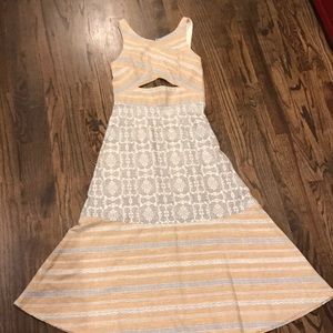 Free People cut out dress